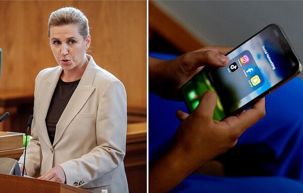 Denmark to ban social media for under-15s