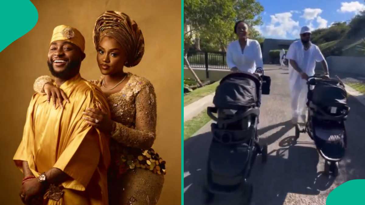 Davido Celebrates in Style As His Twins Mark Their 1st Birthday, Fans Gush:  “Alhamdulillah” - Legit.ng