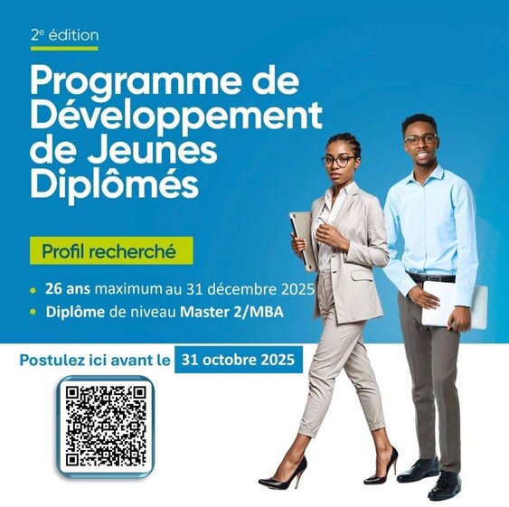 Ecobank Togo Young Graduate Development Program 2025 for young Togolese.