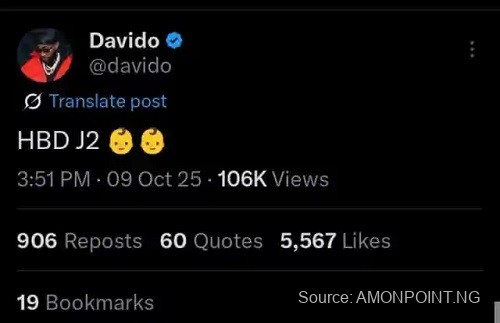 Davido Twins Birthday Celebration