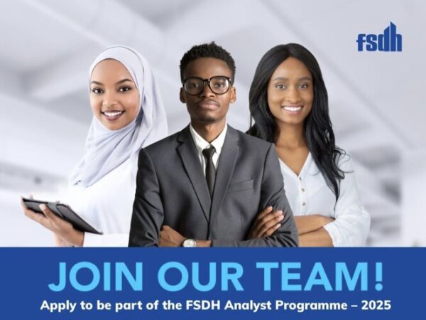 FSDH Graduate Analyst Programme 2026 for young Nigerian graduates.